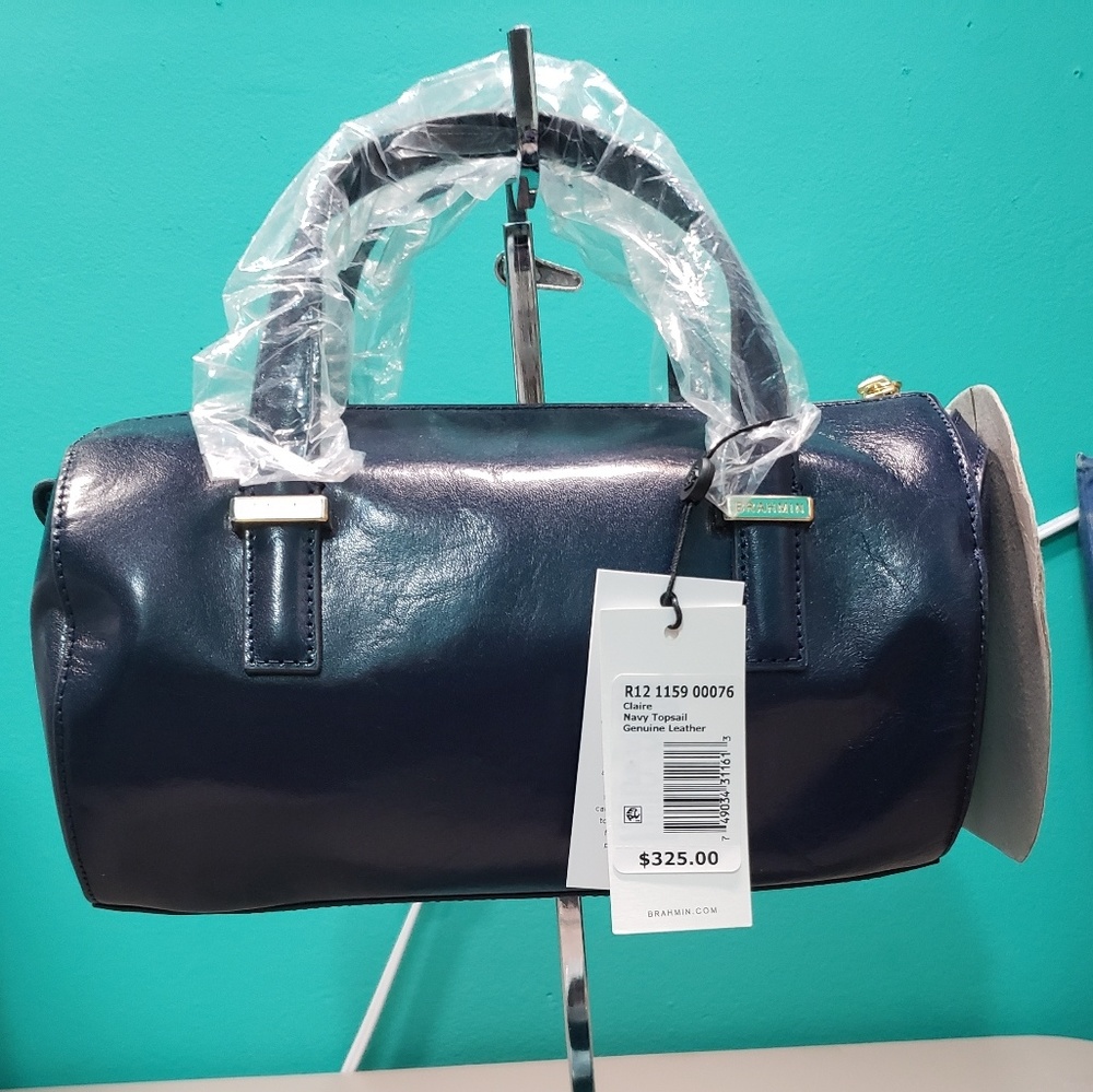 NWT Brahmin leather handbag authentic